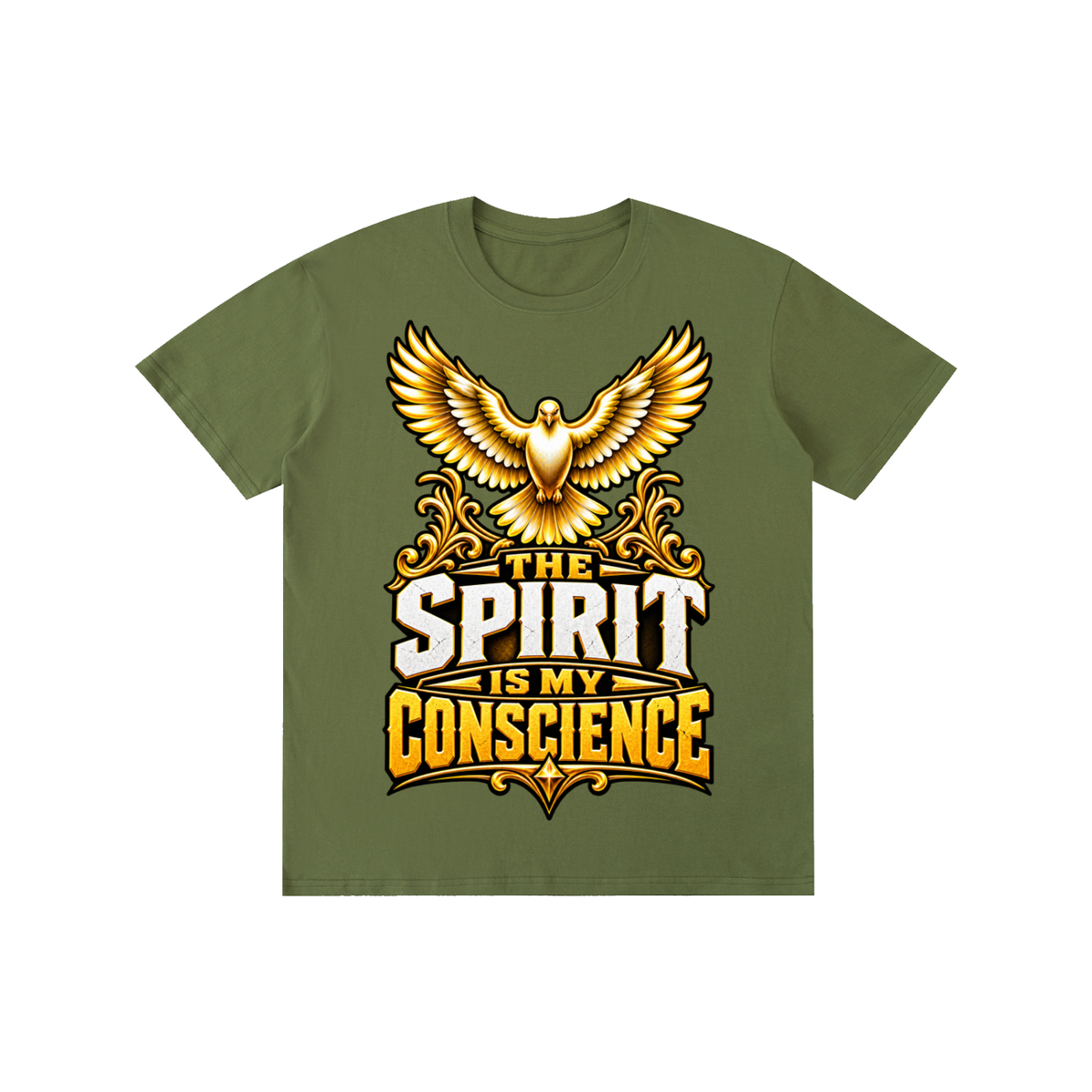 The Spirit is my Conscience Pure Cotton Unisex T-Shirt
