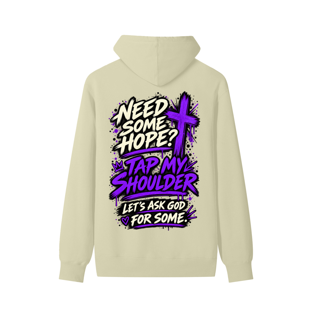 Tap My Shoulder Classic Unisex Cotton Hoodie