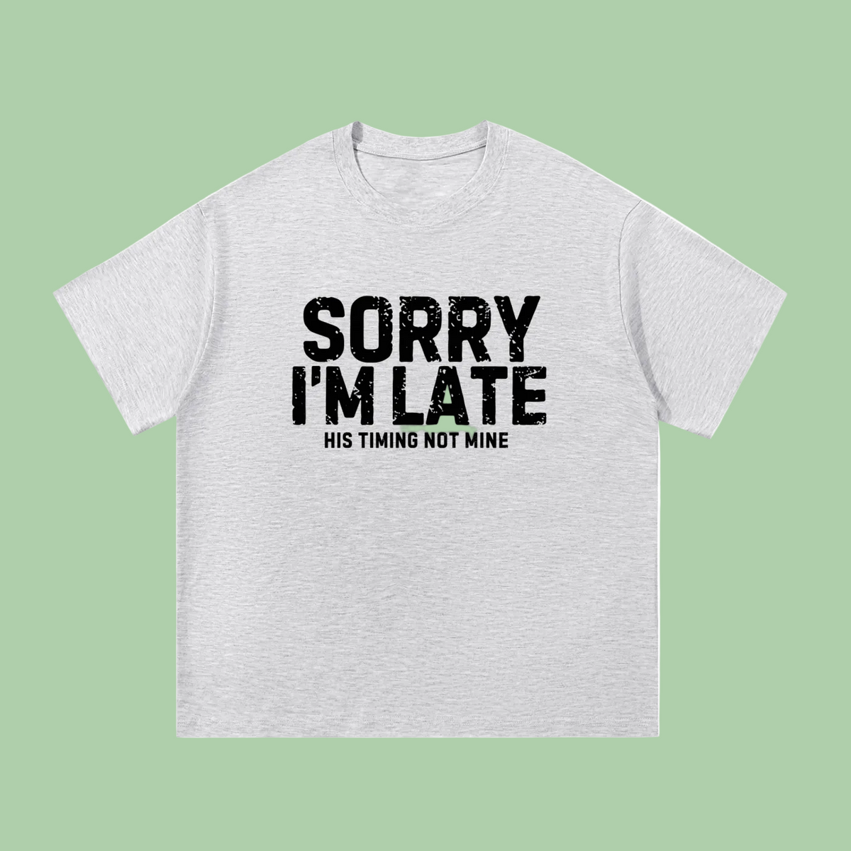 Sorry I'm Late Men's Essential Cotton T-Shirt