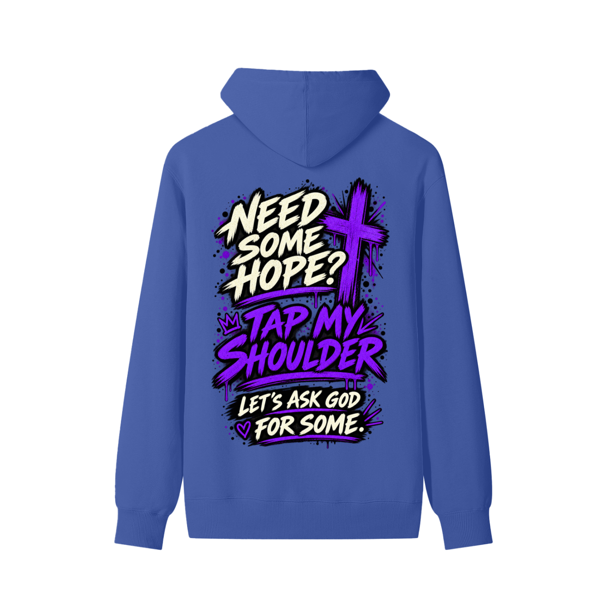 Tap My Shoulder Classic Unisex Cotton Hoodie