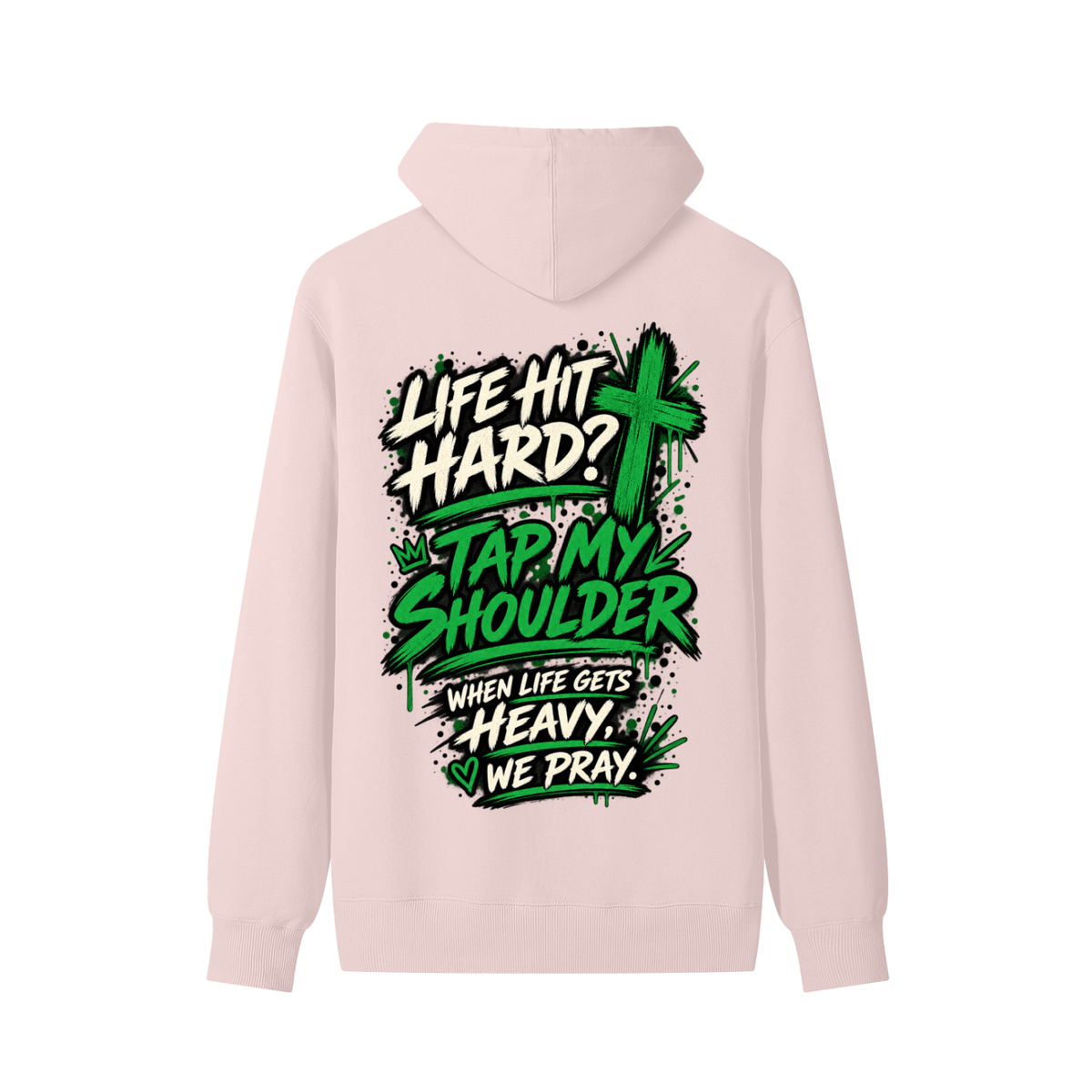 Tap My Shoulder Classic Unisex Cotton Hoodie