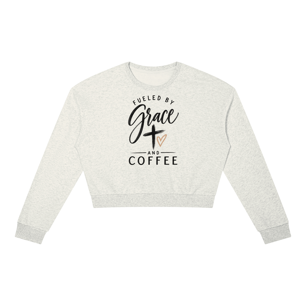 Fueled by Grace and Coffee Women's Crewneck Sweatshirt