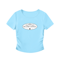 Second Chance Ruched Bodycon Crop Top