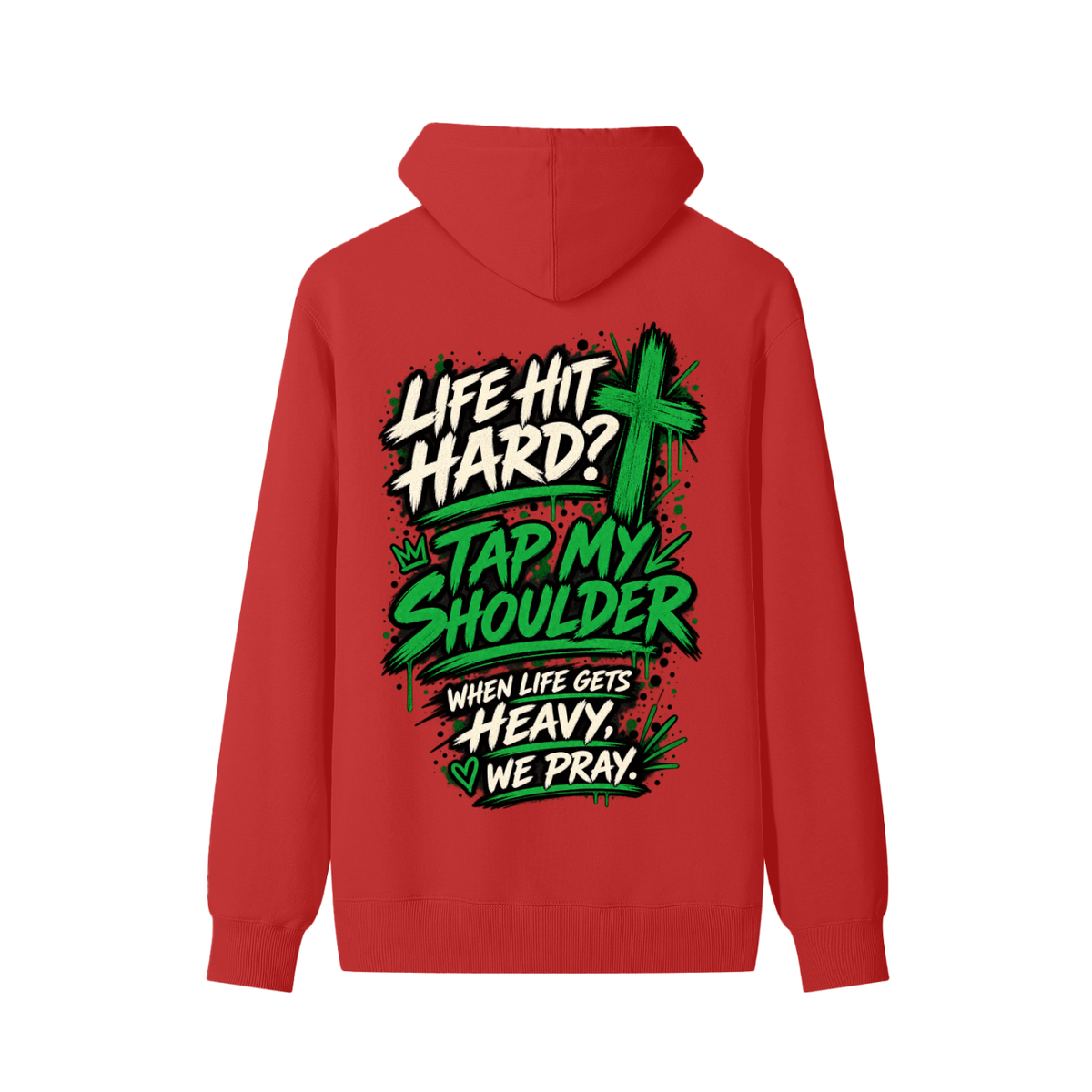 Tap My Shoulder Classic Unisex Cotton Hoodie