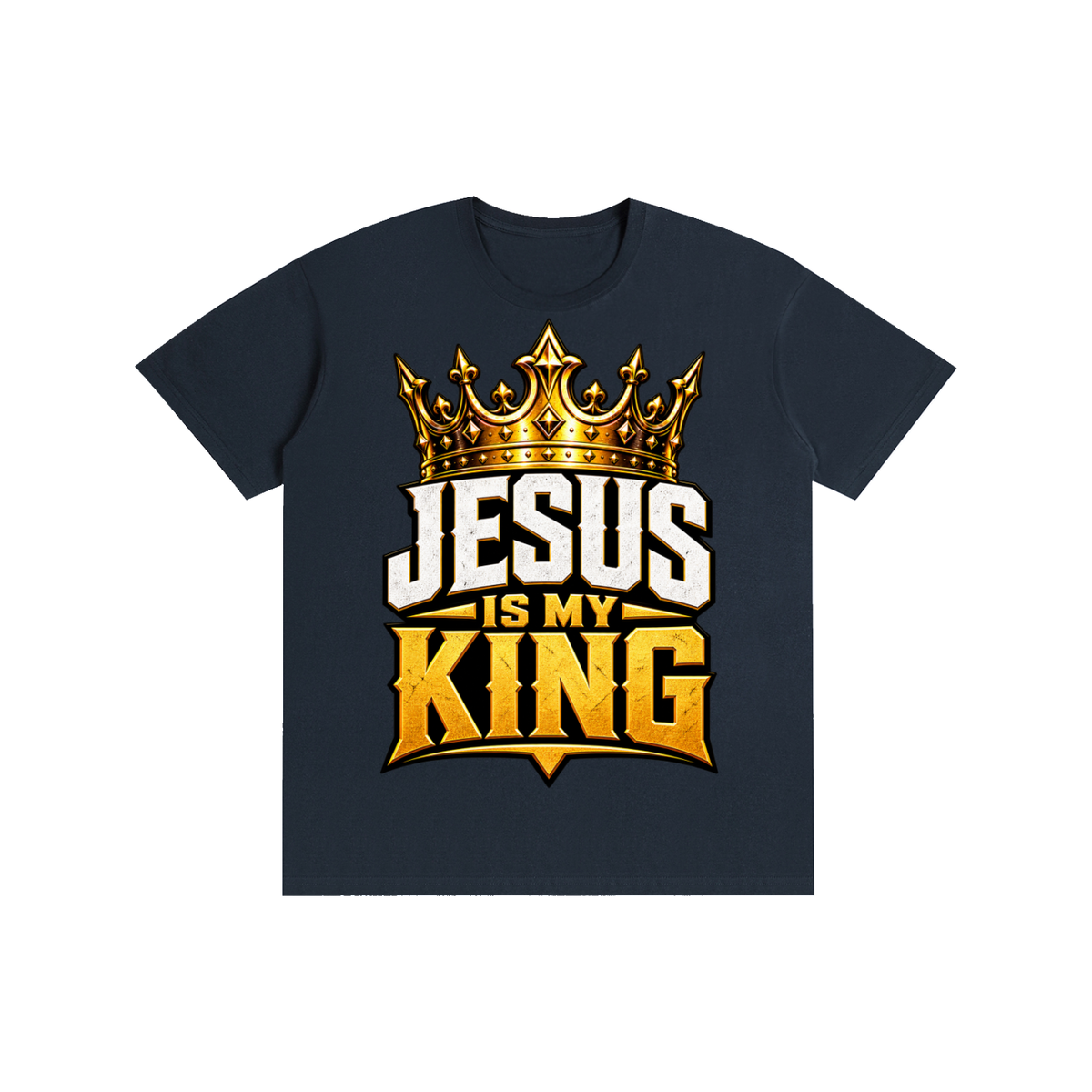 Jesus is my King Pure Cotton Unisex T-Shirt