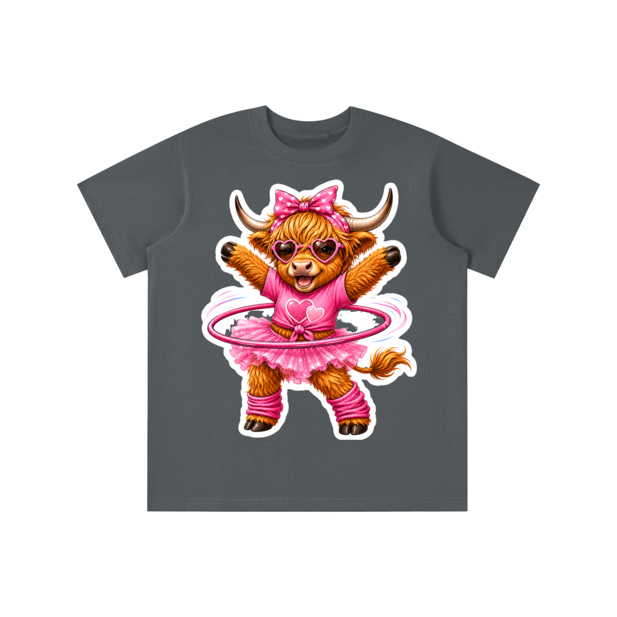 Iris' Houla Hooping Cow Essential Kids' T-shirt