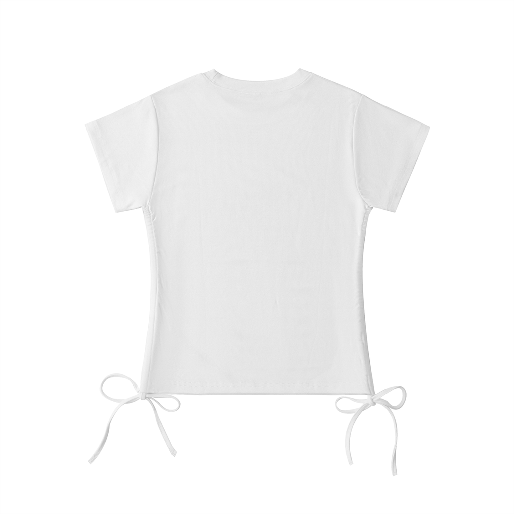 Kassie's Essential Drawstring T-Shirt