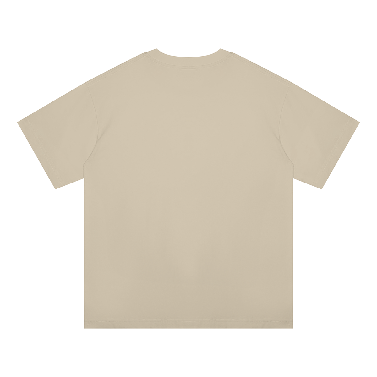 Men's Coloured Splatter Cross Oversized Drop Shoulder T-Shirt