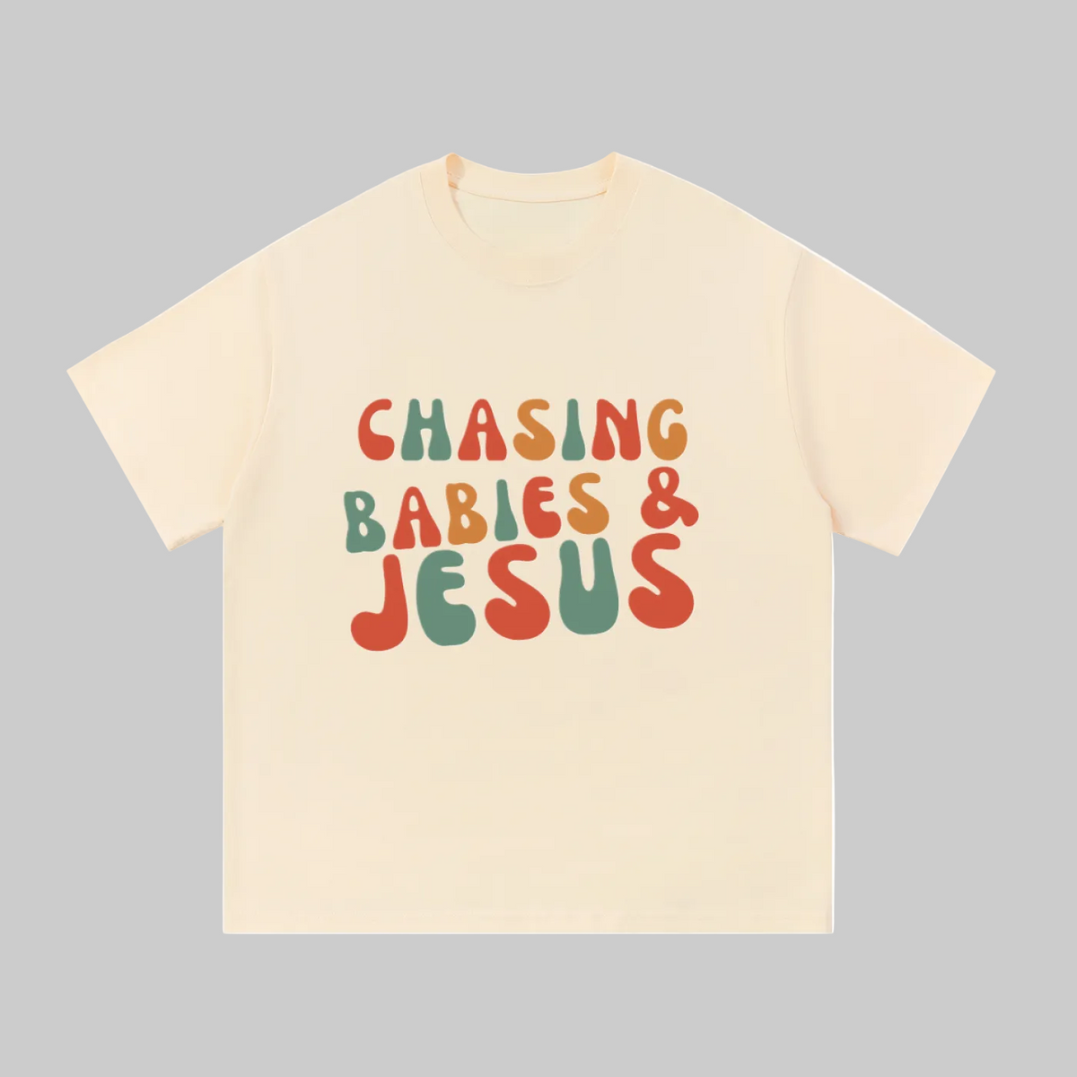 Chasing Babies & Jesus Essential Cotton T-Shirt