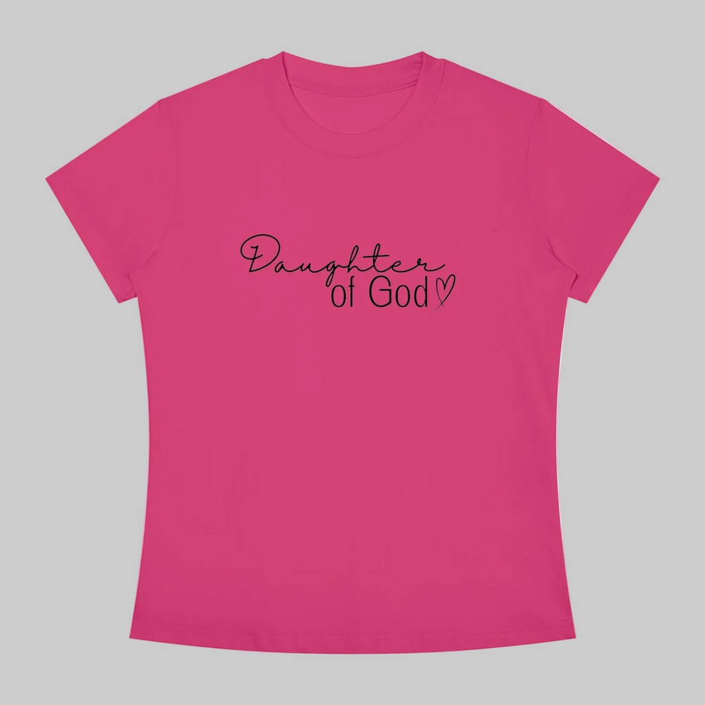 Daughter of God Women's Slim Fit Crewneck T-Shirt