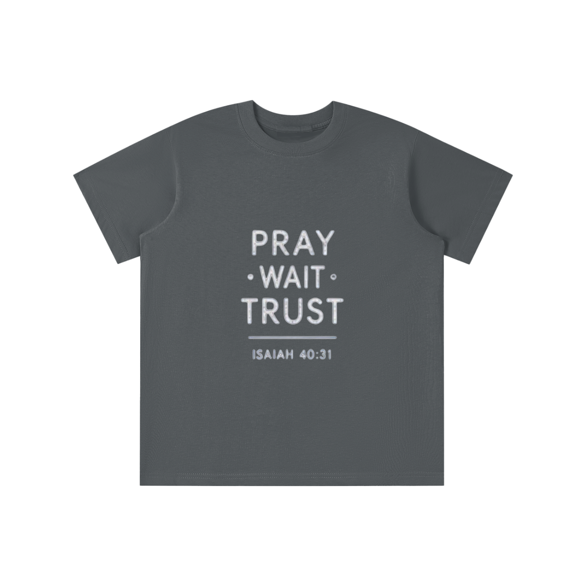 Pray-Wait-Trust Essential Kids' T-shirt