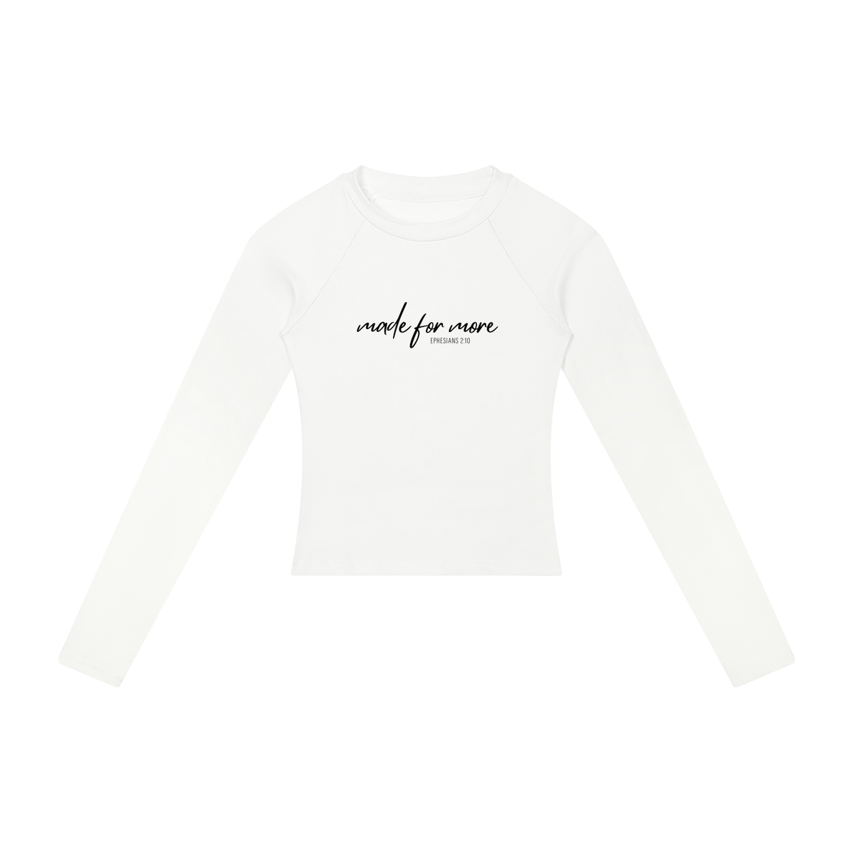 Made for More Women’s Slim Raglan Long Sleeve T-Shirt