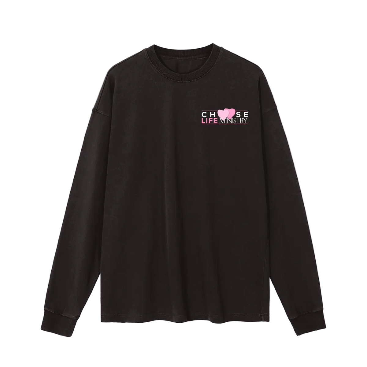Choose Life Ministry Vintage Washed Long Sleeve T-Shirt