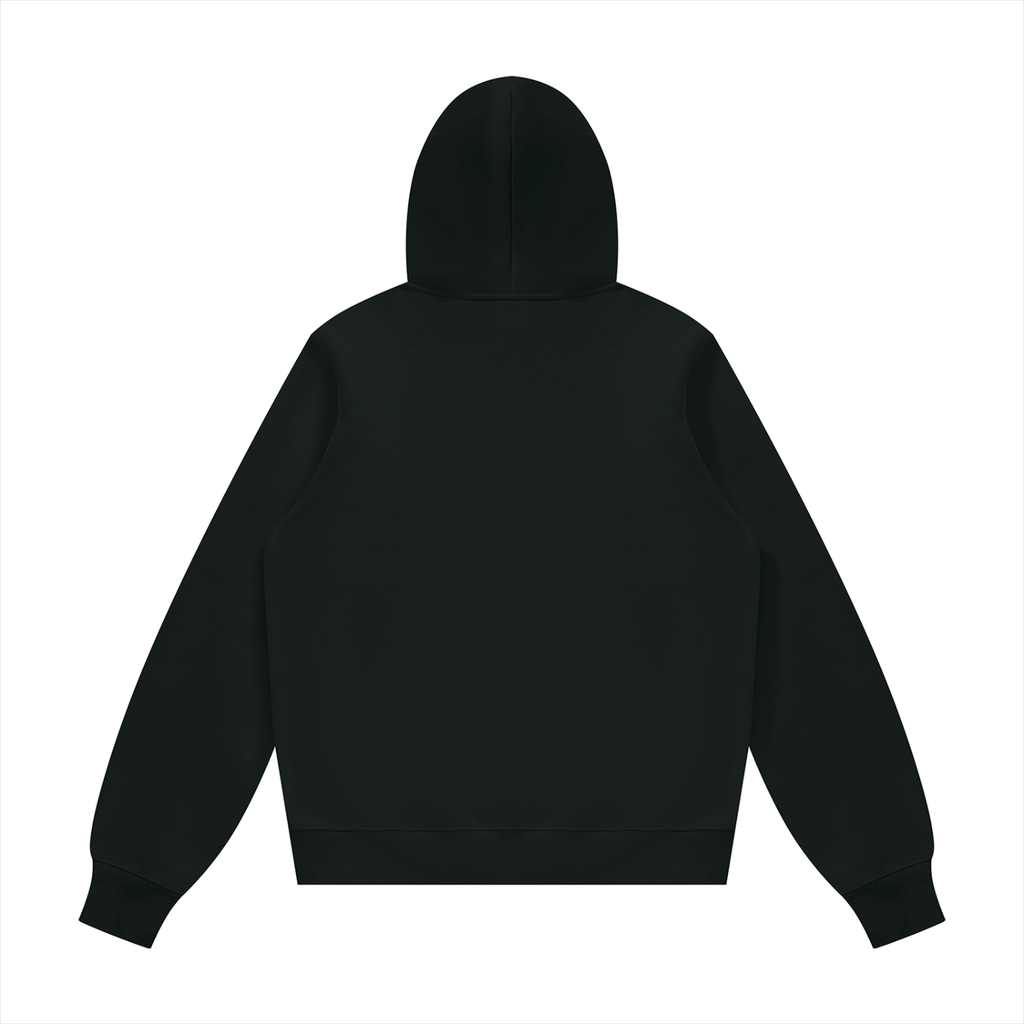Men's Coloured Splatter Cross Fleece Regular Shoulder Hoodie
