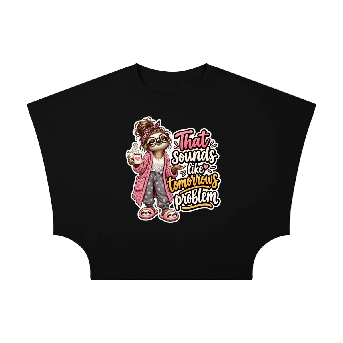 Kassie's Cropped Dolman T-Shirt