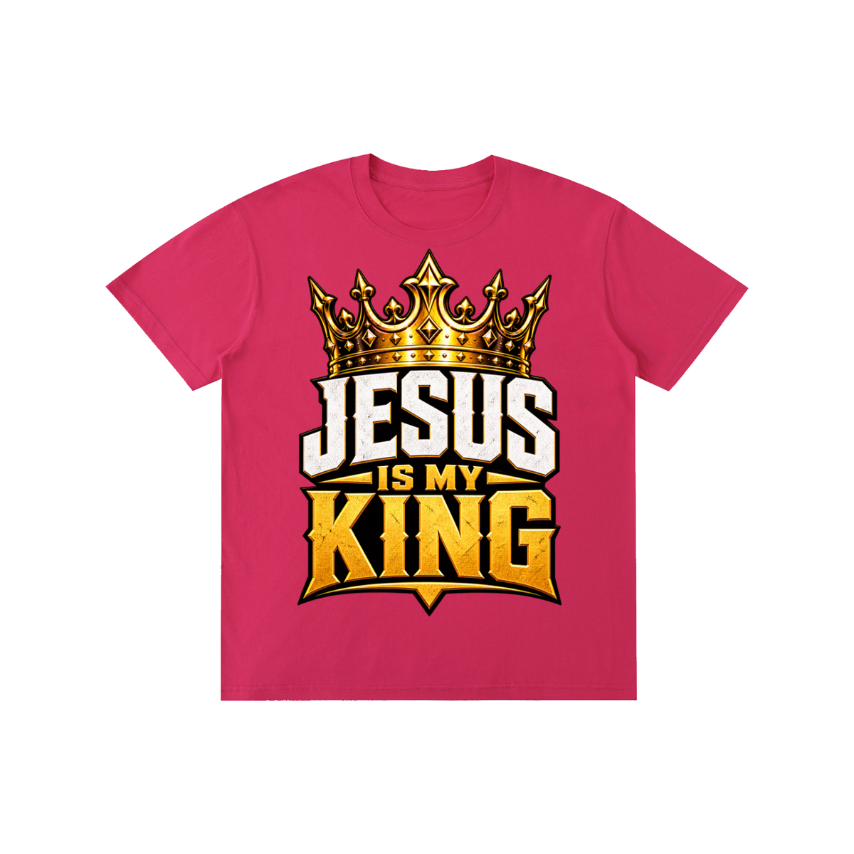 Jesus is my King Pure Cotton Unisex T-Shirt