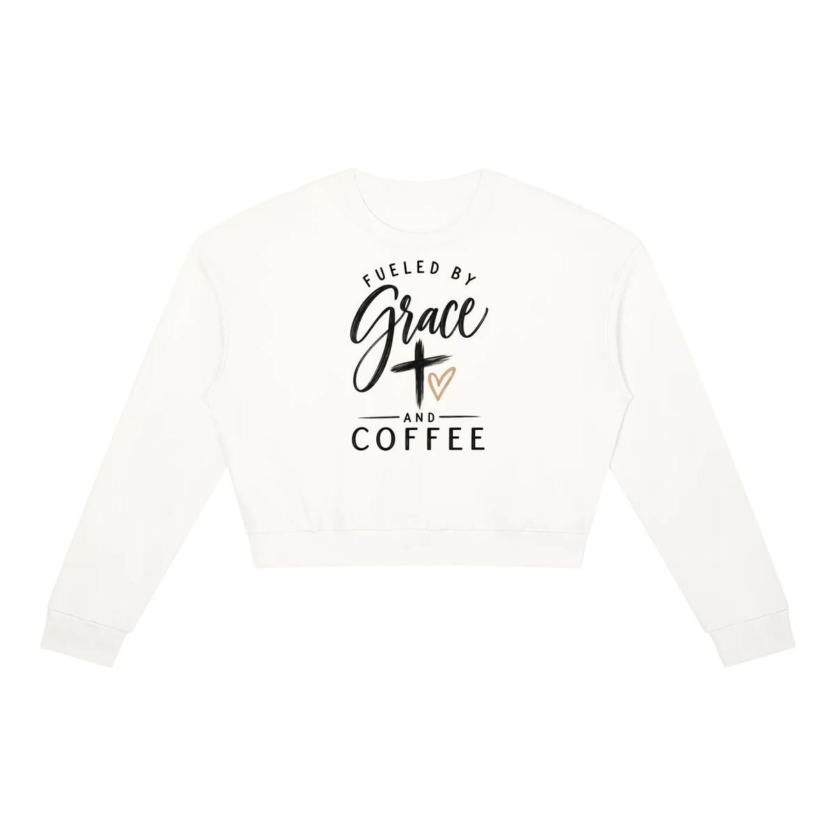 Fueled by Grace and Coffee Women's Crewneck Sweatshirt