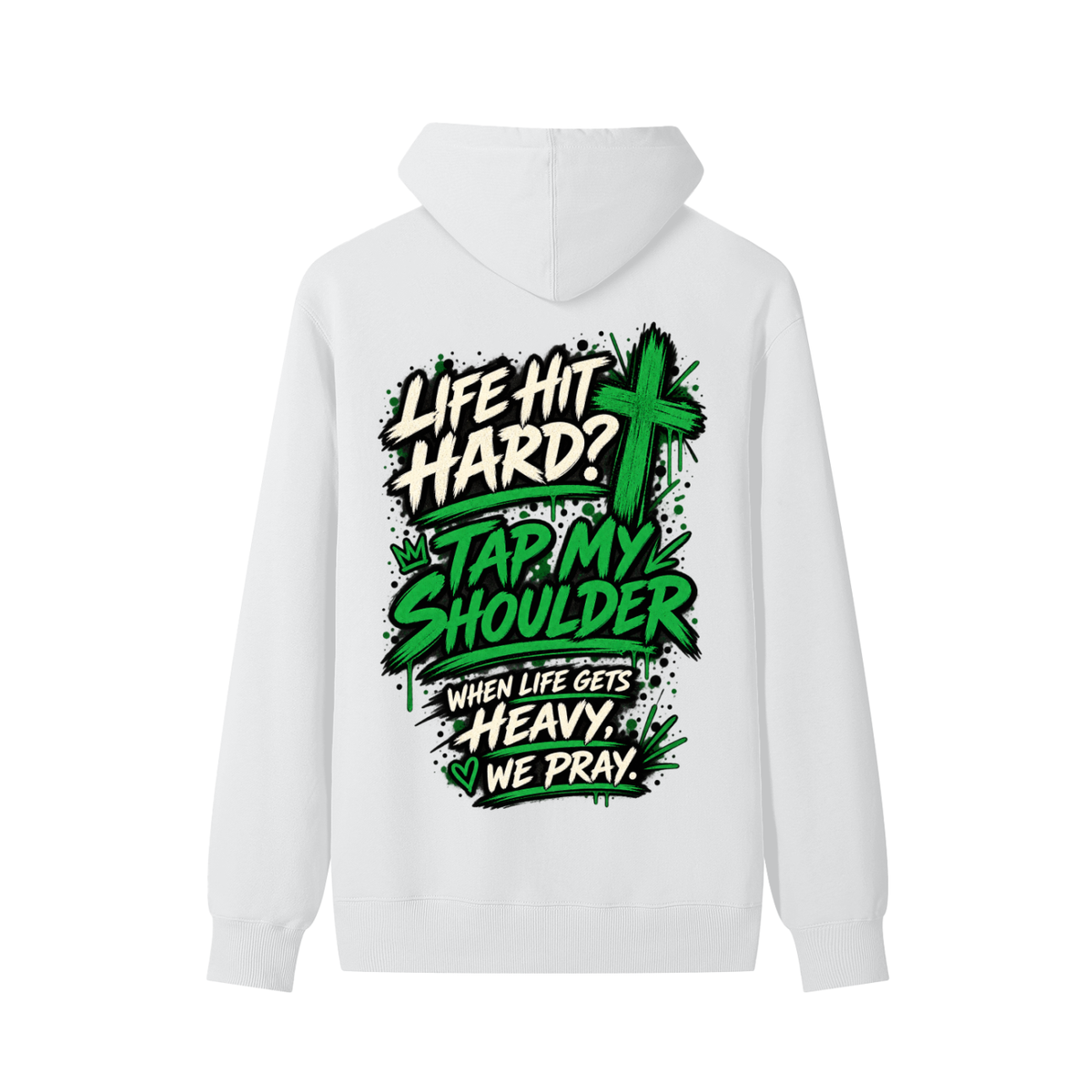 Tap My Shoulder Classic Unisex Cotton Hoodie