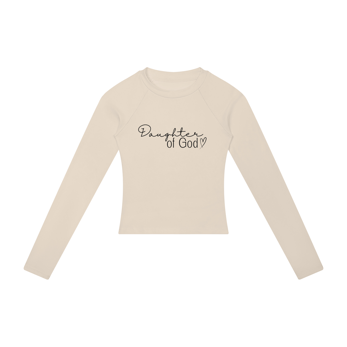 Daughter of God Women’s Slim Raglan Long Sleeve T-Shirt