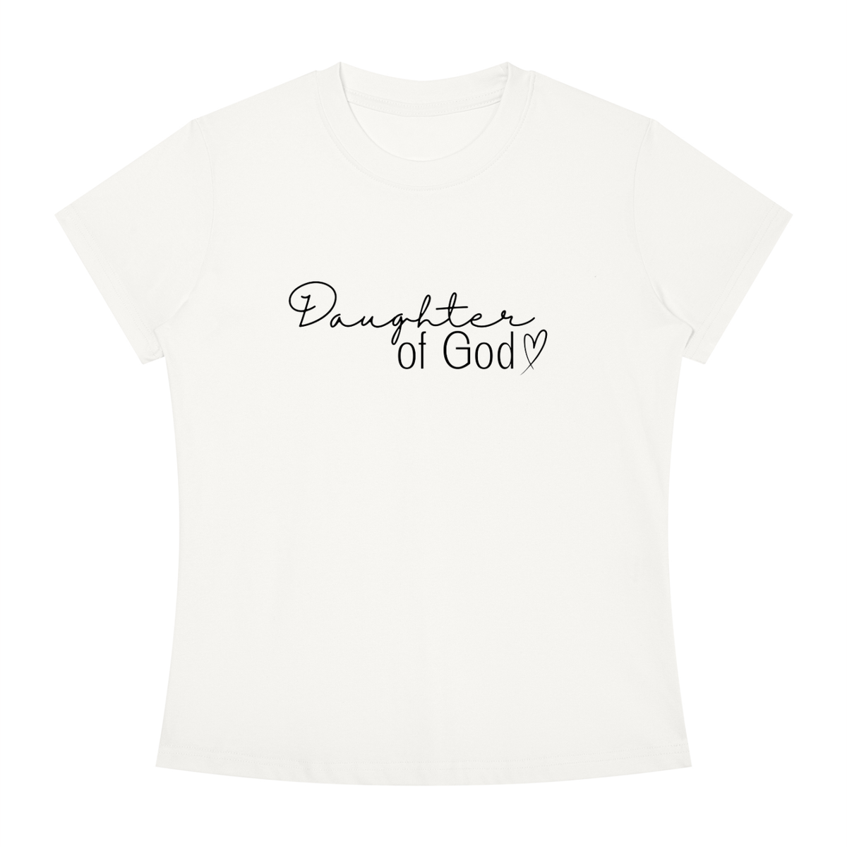 Daughter of God Women's Slim Fit Crewneck T-Shirt