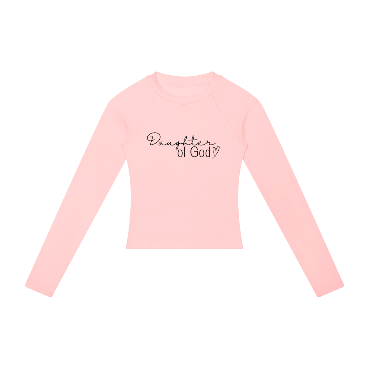 Daughter of God Women’s Slim Raglan Long Sleeve T-Shirt