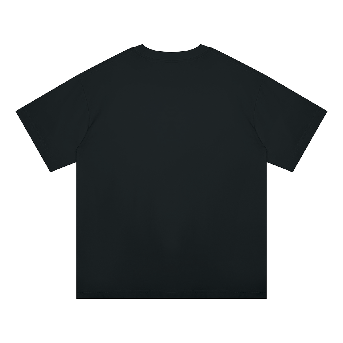 Men's Coloured Splatter Cross Oversized Drop Shoulder T-Shirt