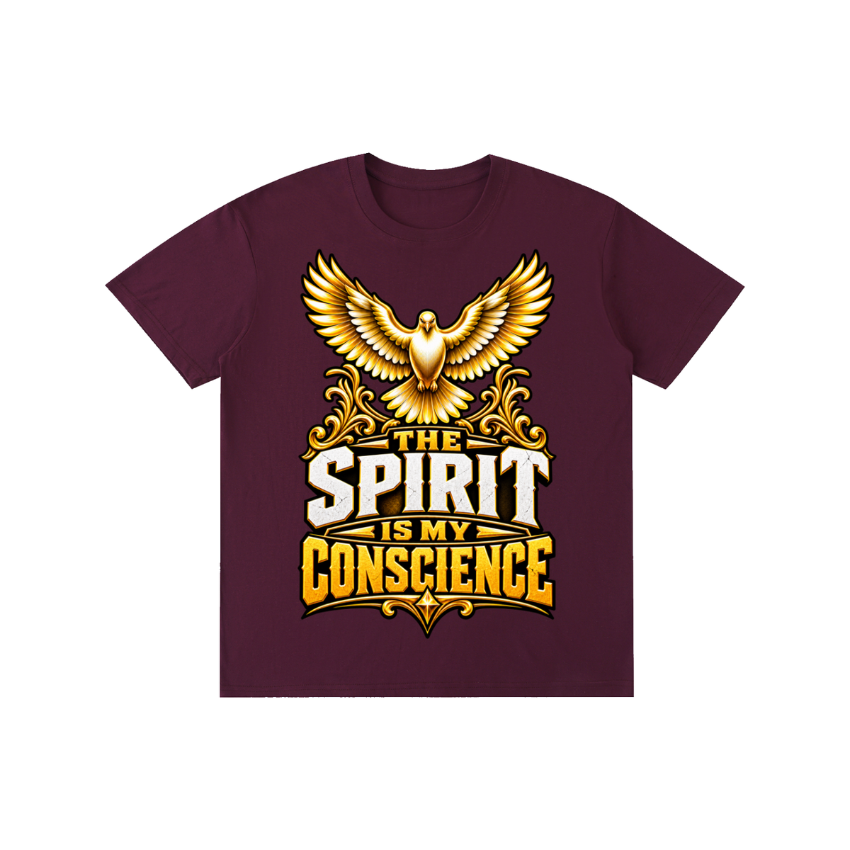 The Spirit is my Conscience Pure Cotton Unisex T-Shirt