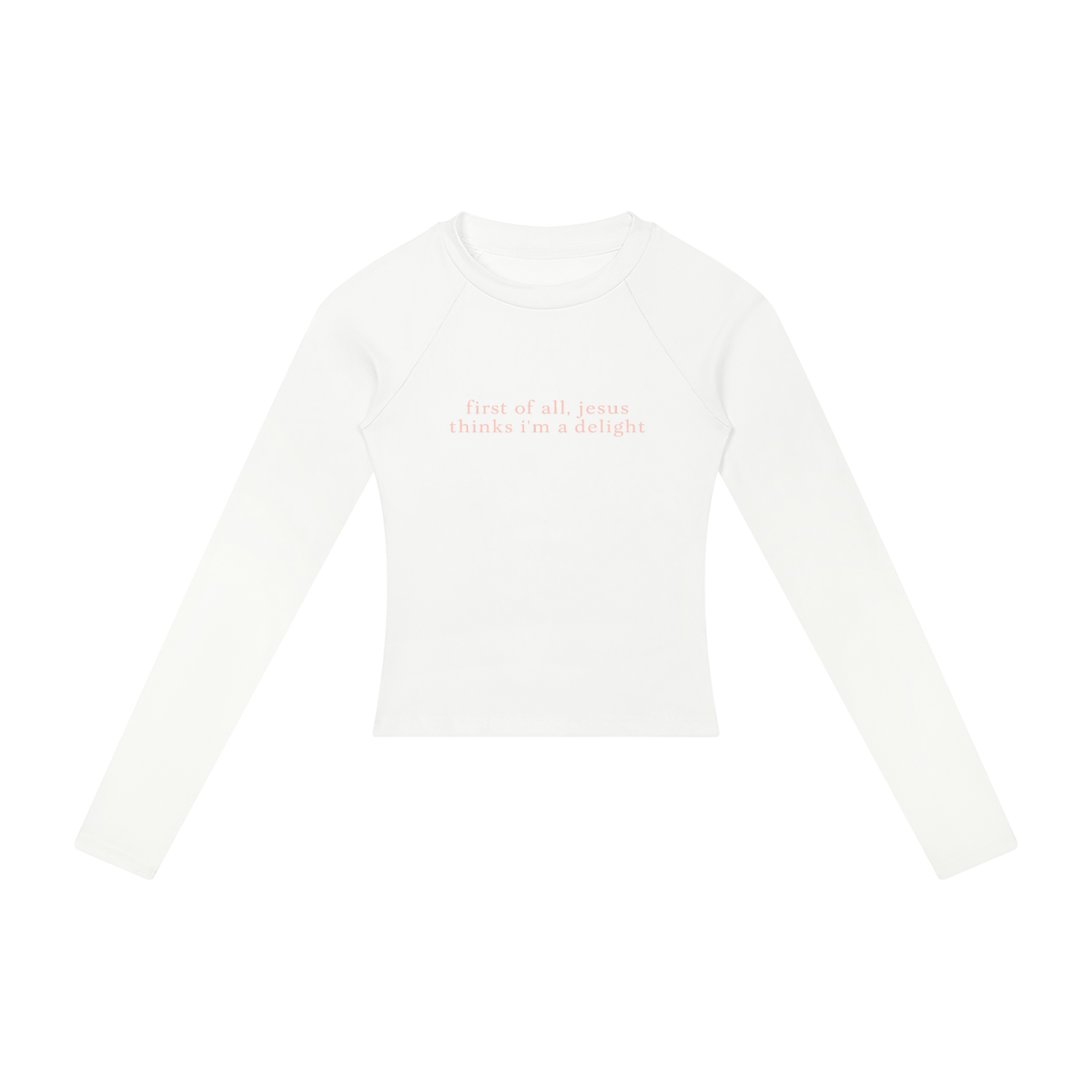 First of all, Women’s Slim Raglan Long Sleeve T-Shirt