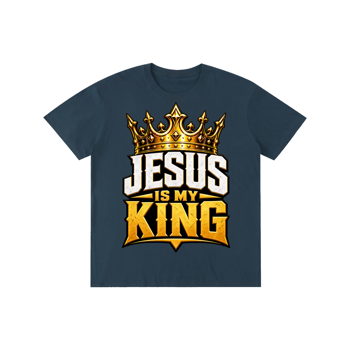 Jesus is my King Pure Cotton Unisex T-Shirt