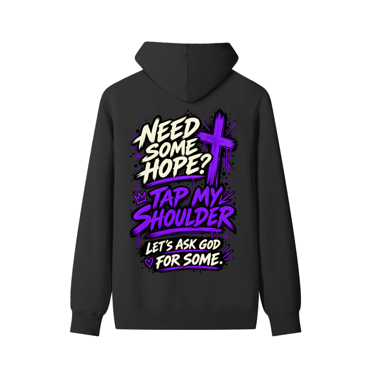 Tap My Shoulder Classic Unisex Cotton Hoodie
