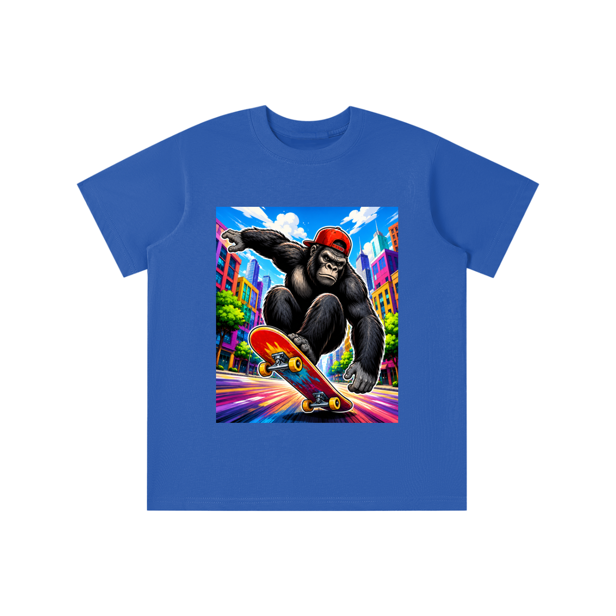 Reid's Gorilla Skateboarding Essential Kids' T-shirt