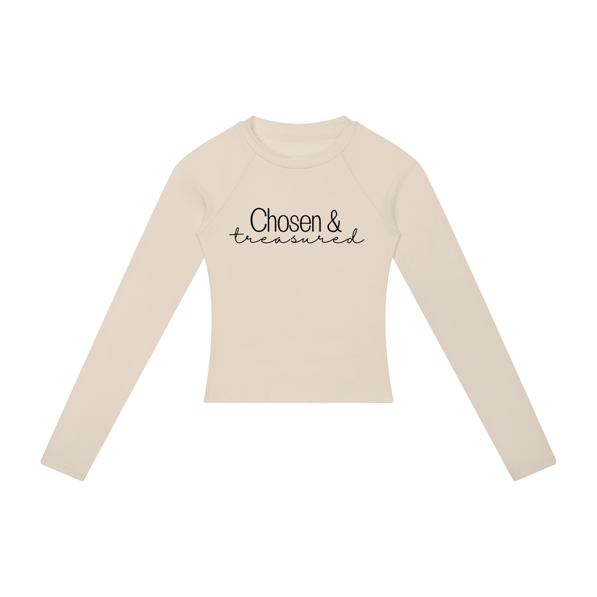 Chosen & Treasured Women’s Slim Raglan Long Sleeve T-Shirt