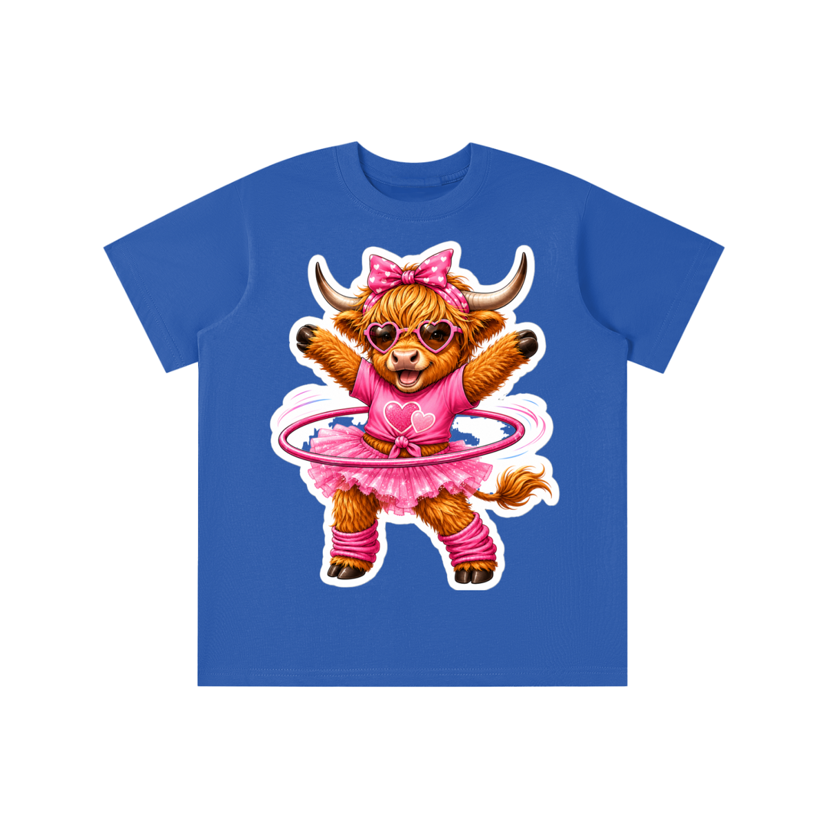 Iris' Houla Hooping Cow Essential Kids' T-shirt