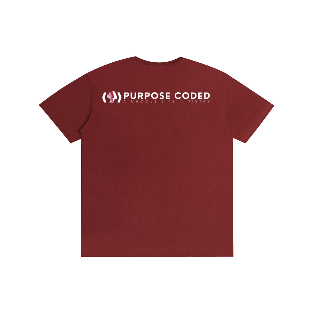 Purpose Coded Pure Cotton Unisex T-Shirt