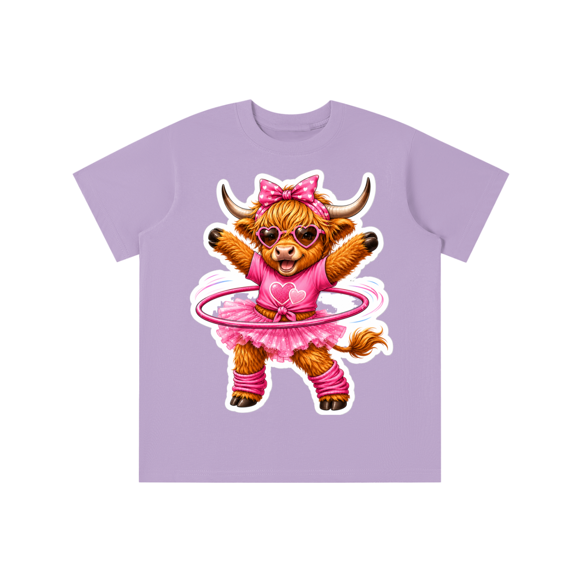 Iris' Houla Hooping Cow Essential Kids' T-shirt