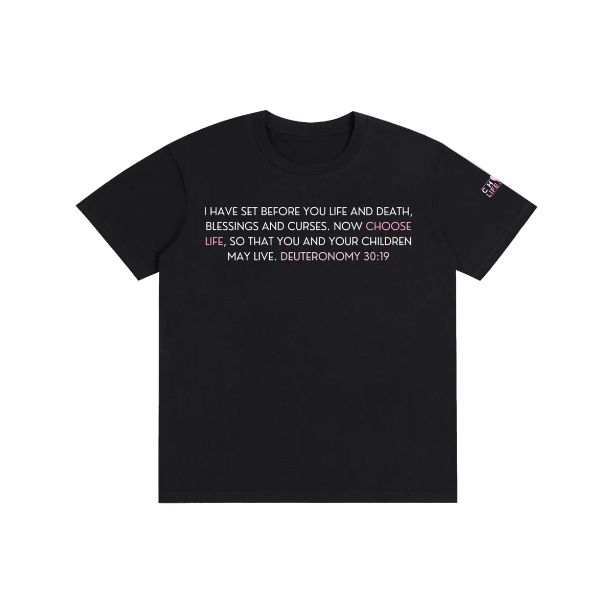 Deut 30:19 Pure Cotton Unisex T-Shirt
