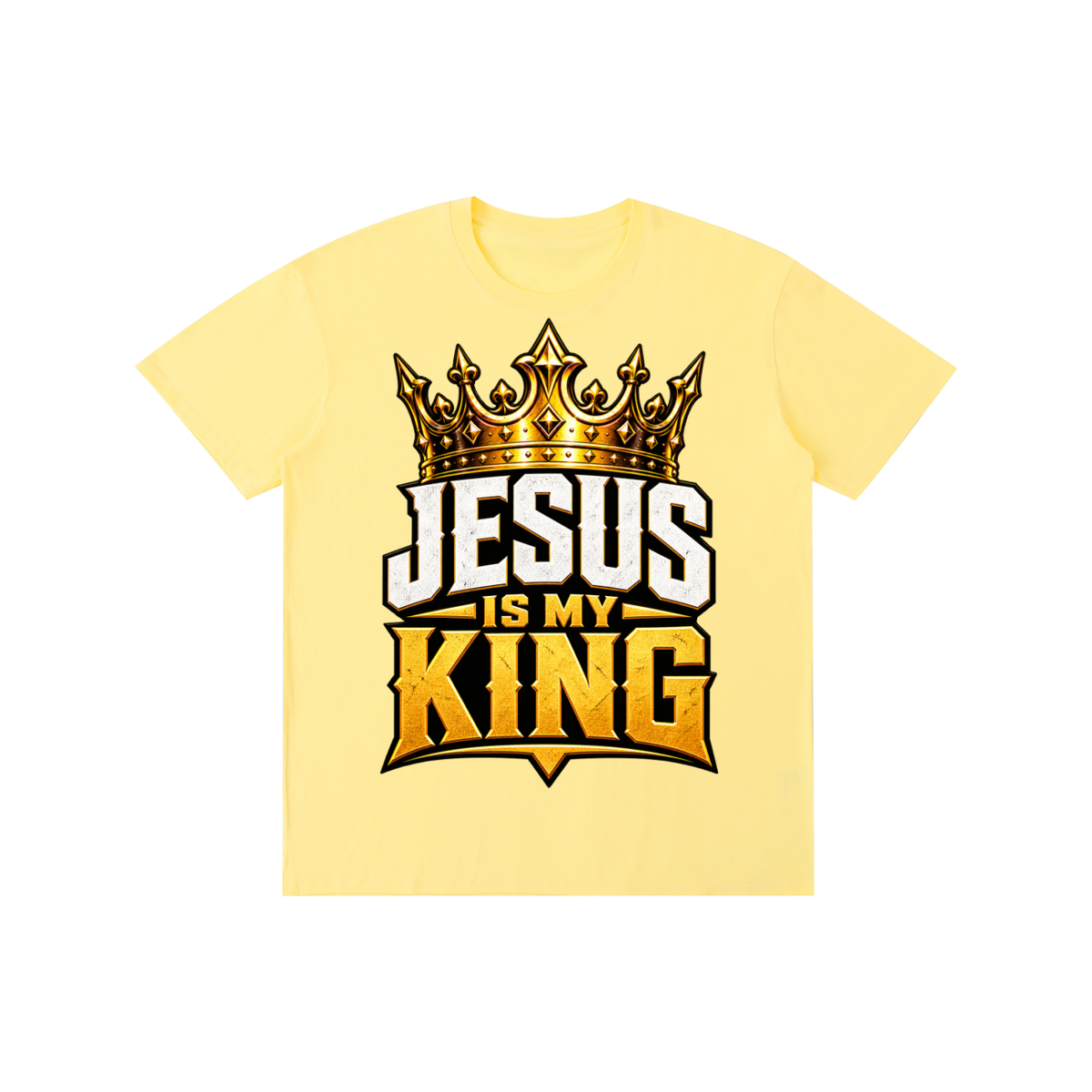 Jesus is my King Pure Cotton Unisex T-Shirt