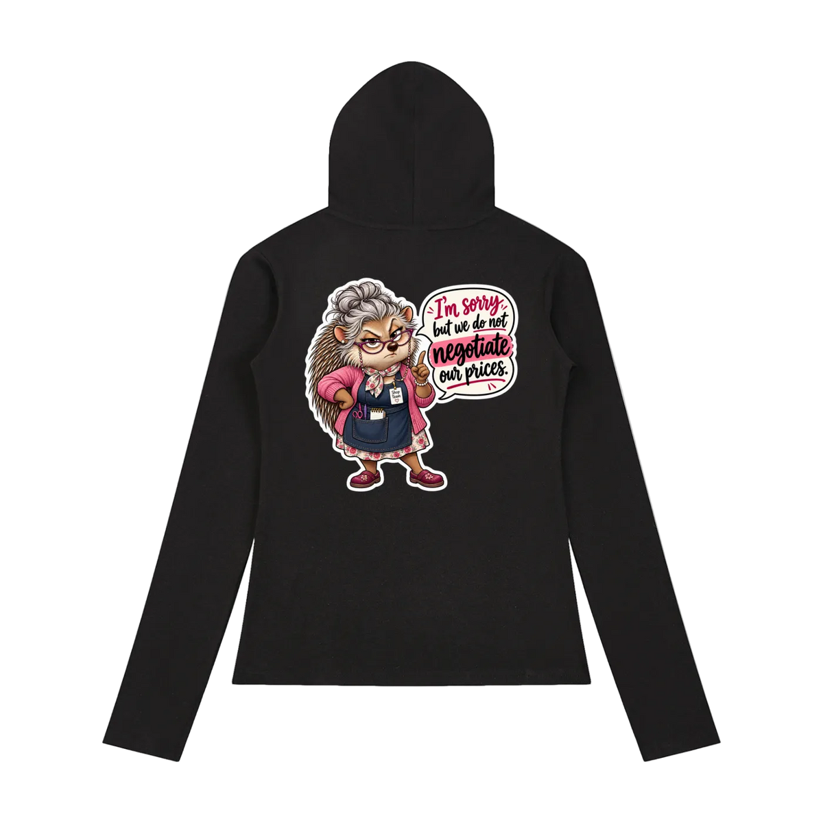 Reta's Slim Half-Button Long Sleeve T-Shirt