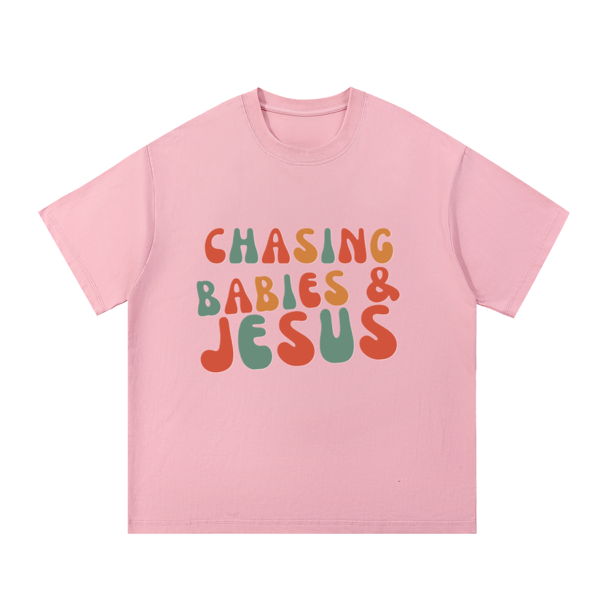 Chasing Babies & Jesus Essential Cotton T-Shirt