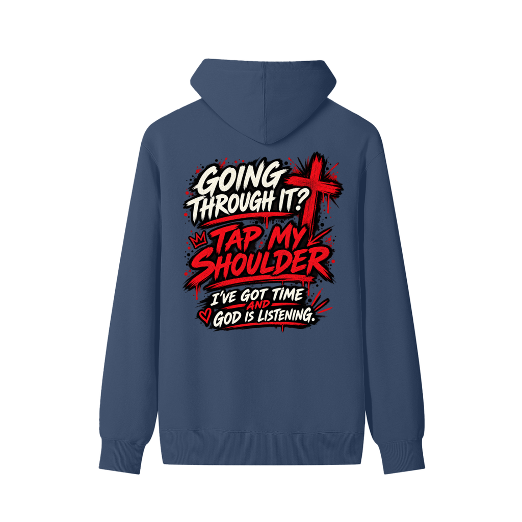 Tap My Shoulder Classic Unisex Cotton Hoodie