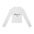 Blessed-ish Women’s Slim Raglan Long Sleeve T-Shirt