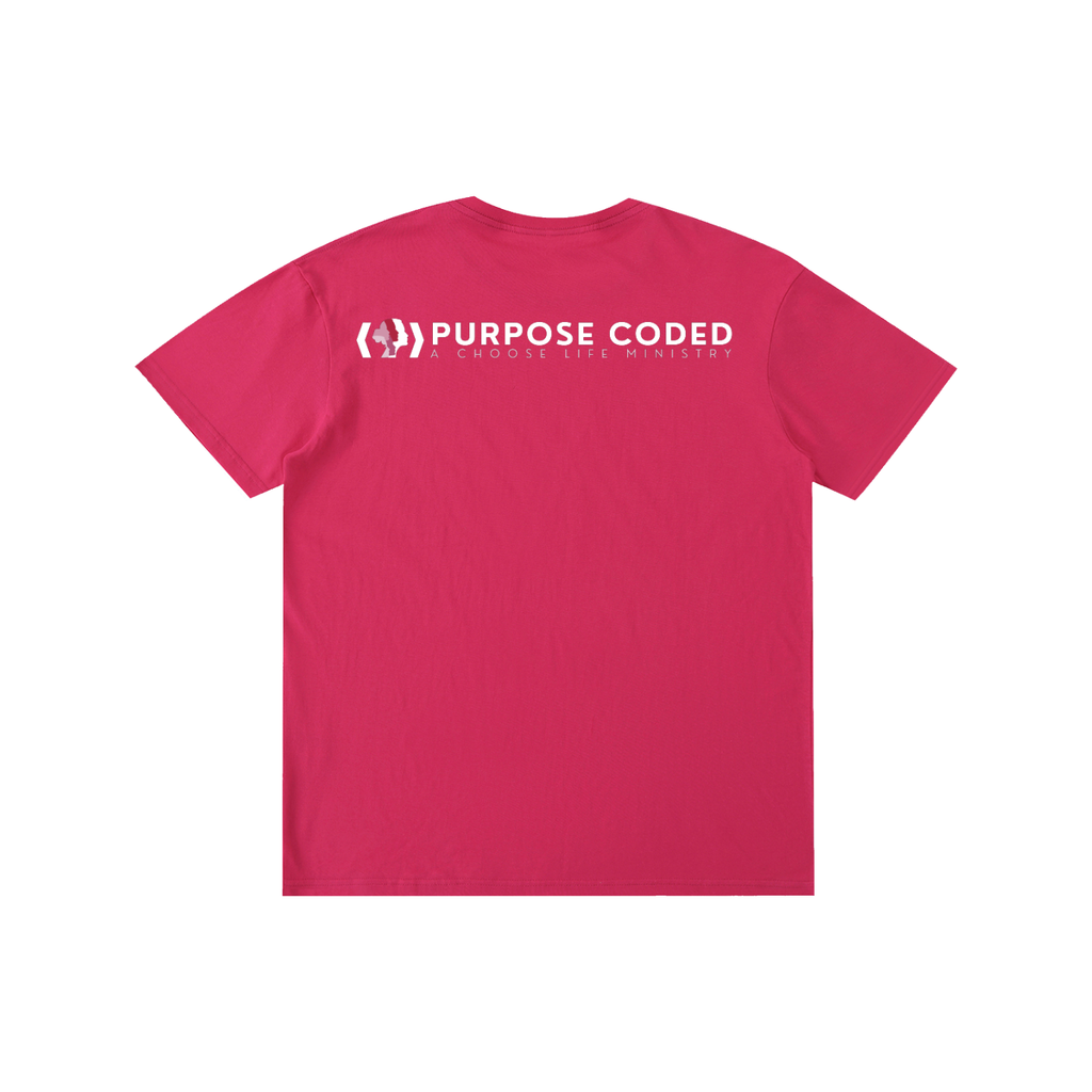 Purpose Coded Pure Cotton Unisex T-Shirt