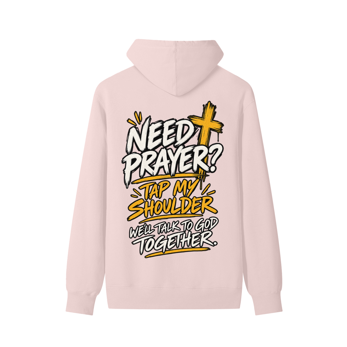 Tap My Shoulder Classic Unisex Cotton Hoodie