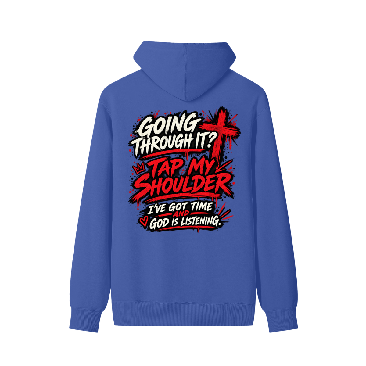 Tap My Shoulder Classic Unisex Cotton Hoodie