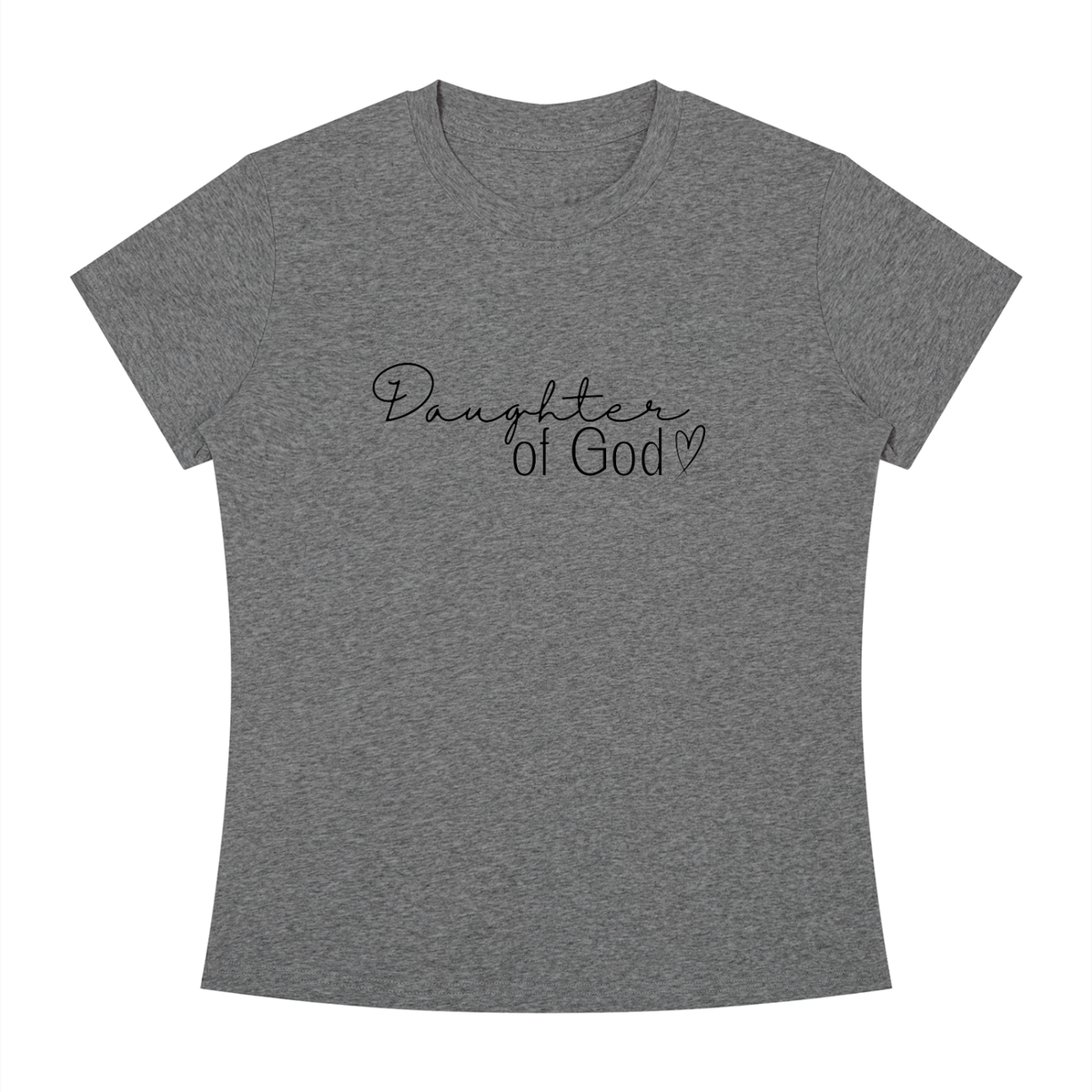 Daughter of God Women's Slim Fit Crewneck T-Shirt
