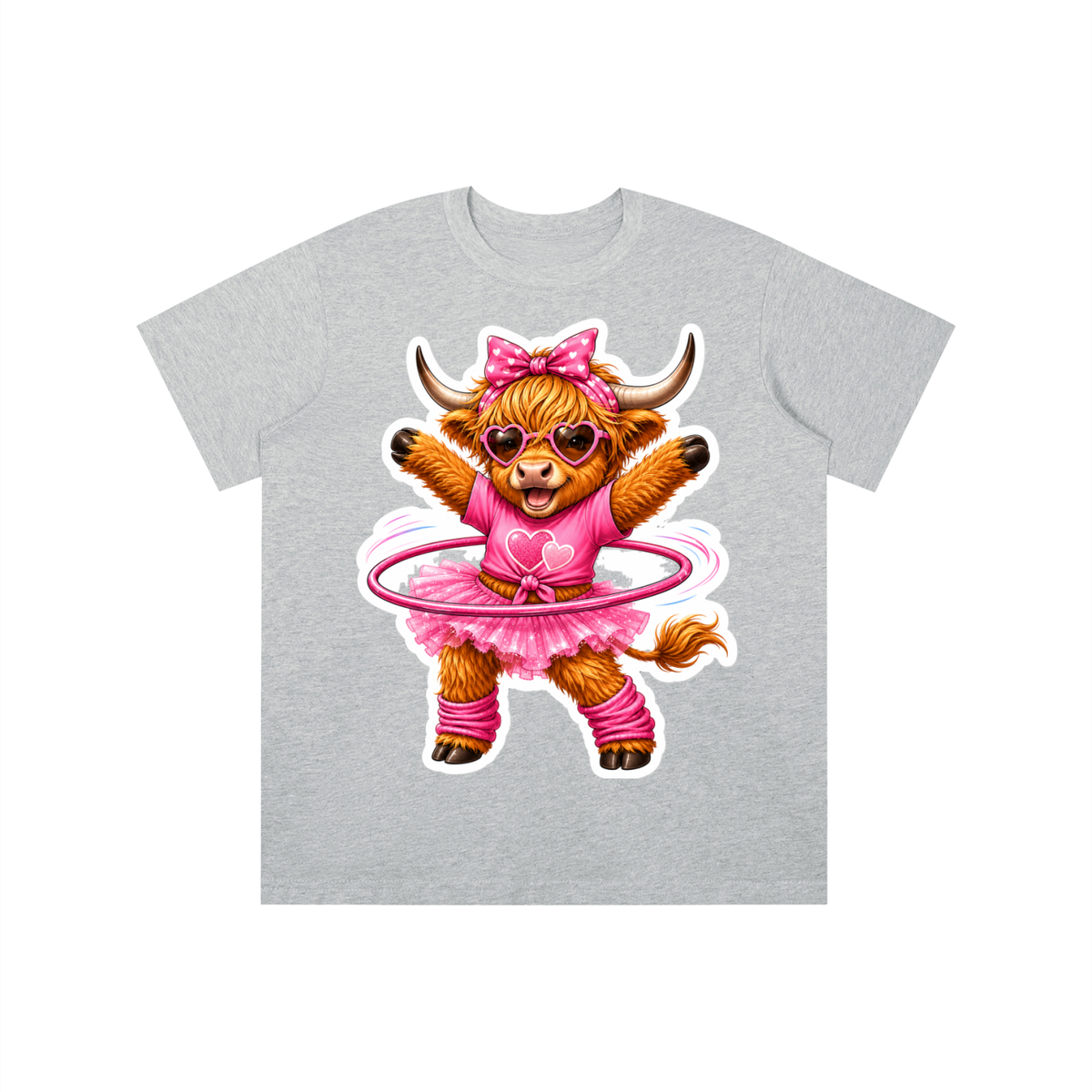 Iris' Houla Hooping Cow Essential Kids' T-shirt