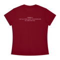 Cast Your Anxiety On Him Women's Slim Fit Crewneck T-Shirt
