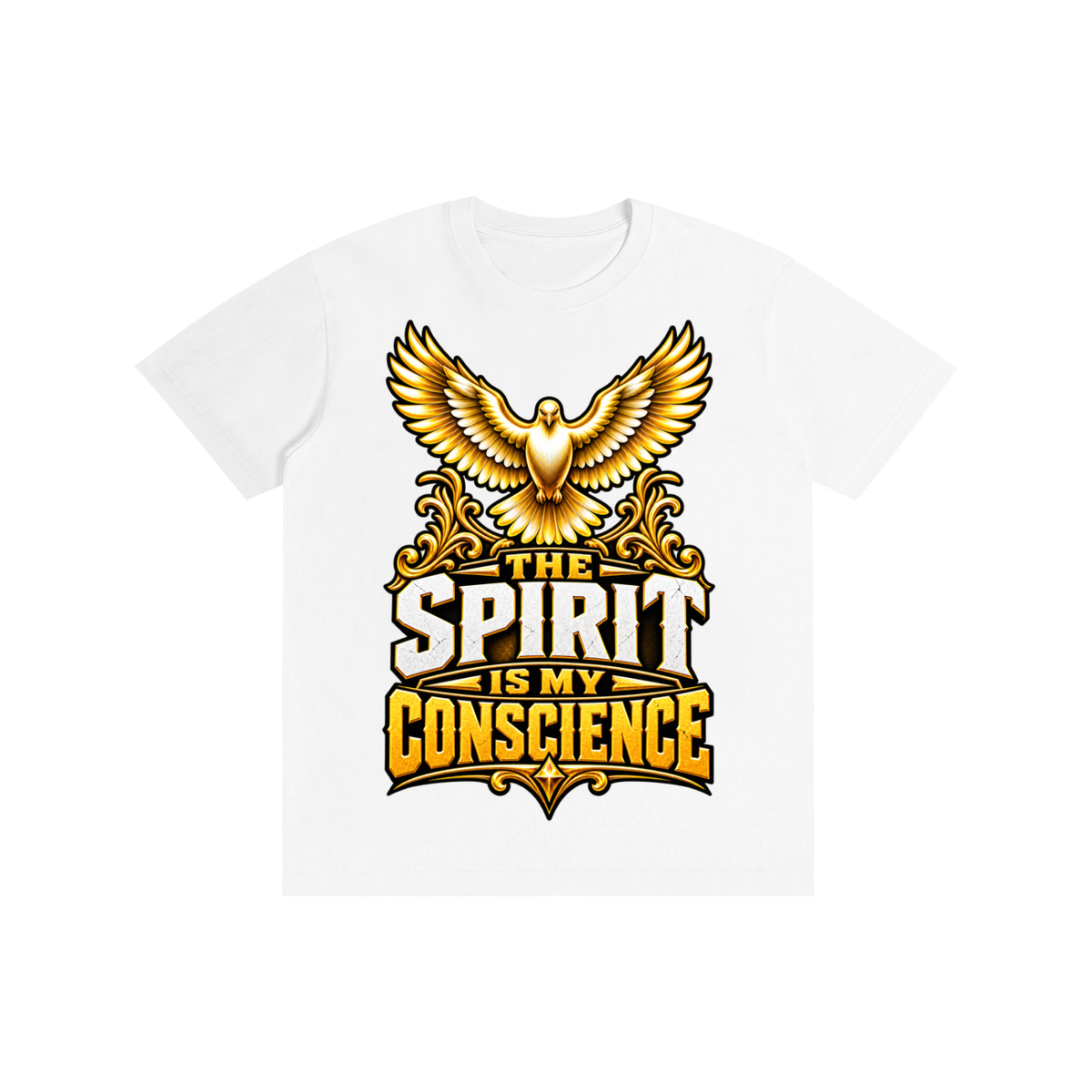 The Spirit is my Conscience Pure Cotton Unisex T-Shirt