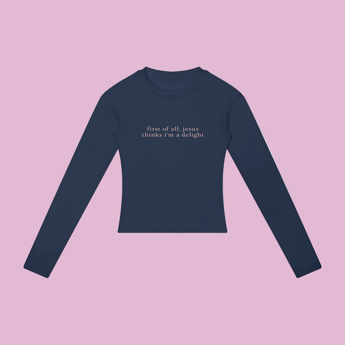 First of all, Women’s Slim Raglan Long Sleeve T-Shirt