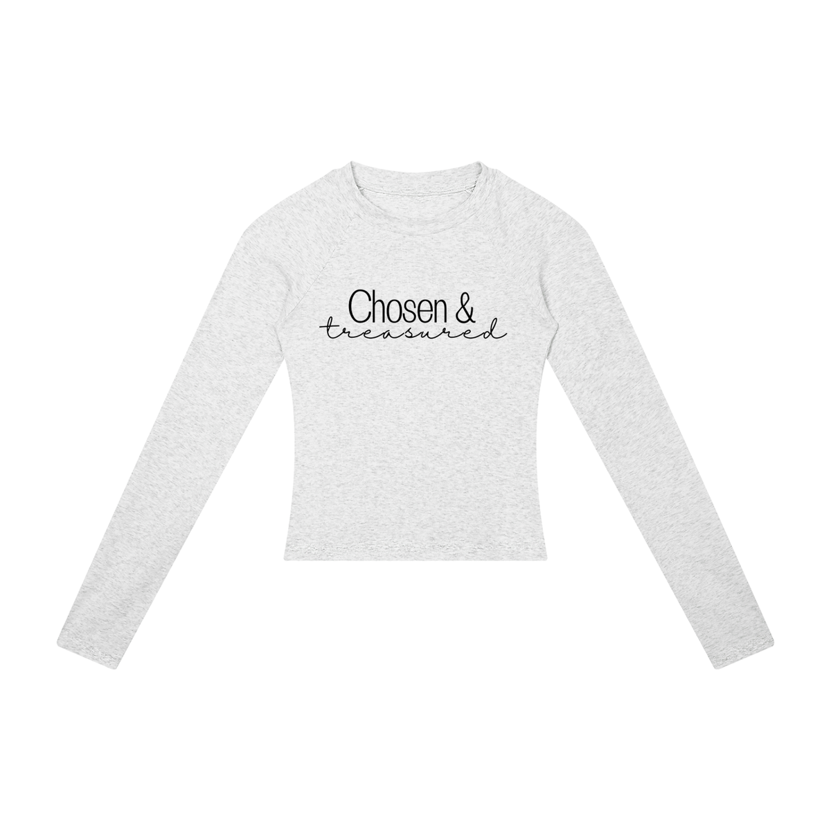 Chosen & Treasured Women’s Slim Raglan Long Sleeve T-Shirt